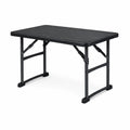 Black Rectangular Table