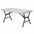 Light Grey Rectangular Table