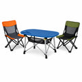 Blue Table and Chair Set
