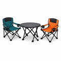 Black Round Table and Chair Set